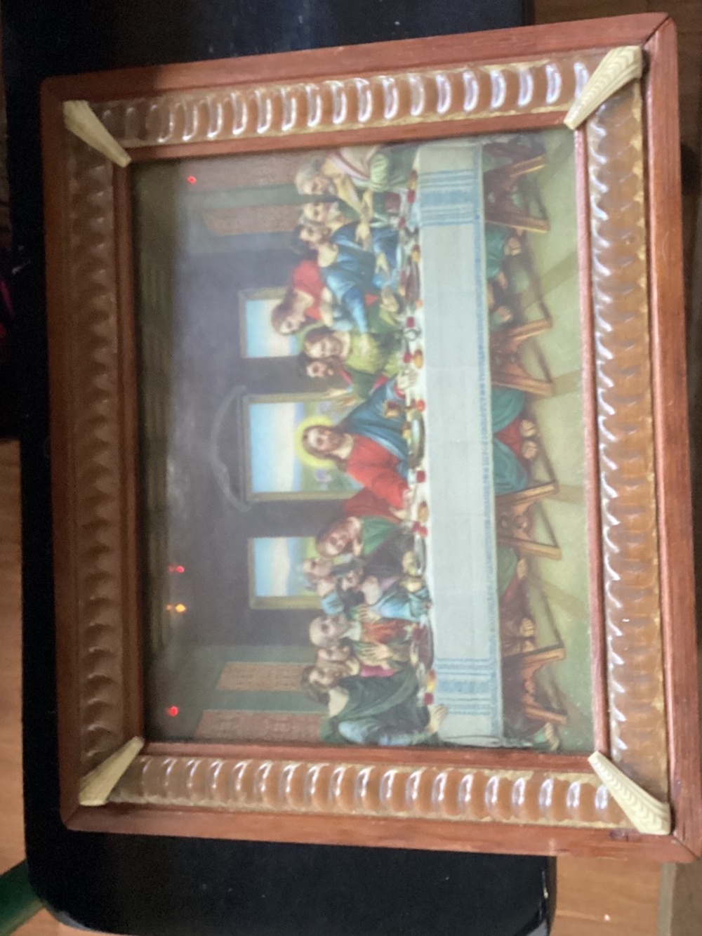 Vintage Last Supper Picture Religious